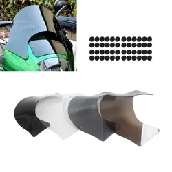 Motorcycle Front Quarter Fairing Lip Windshield Windscreen Shield Wind Deflector For Harley Dyna Sportster XL Softail Street Bob
