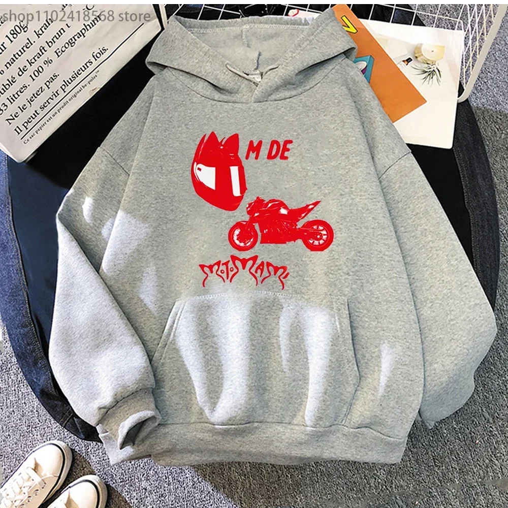 Spaanse M voor Motomami Hoodies Mannen Streetwear Rosalia Genius Man SweatshirtsHip Hop Truien Unisex Herfst Winter Mode Tops