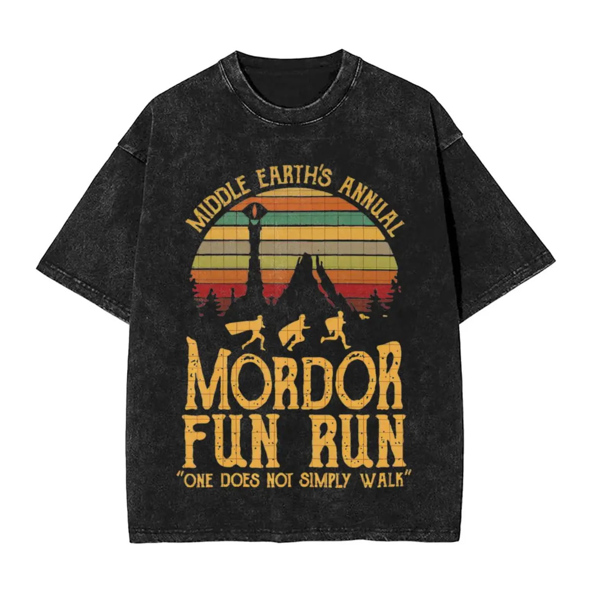 Men Mordor L-Lords Of The R-Rings T Shirts Top Tees Beach Funny Short Sleeve T Shirt O Neck Hippie Casual Tee Shirt Hot