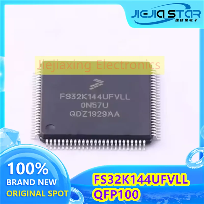 (1/5pieces) FS32K144UFVLL FS32K144 QFP100 embedded microcontroller chip 100% brand new and original Electronics