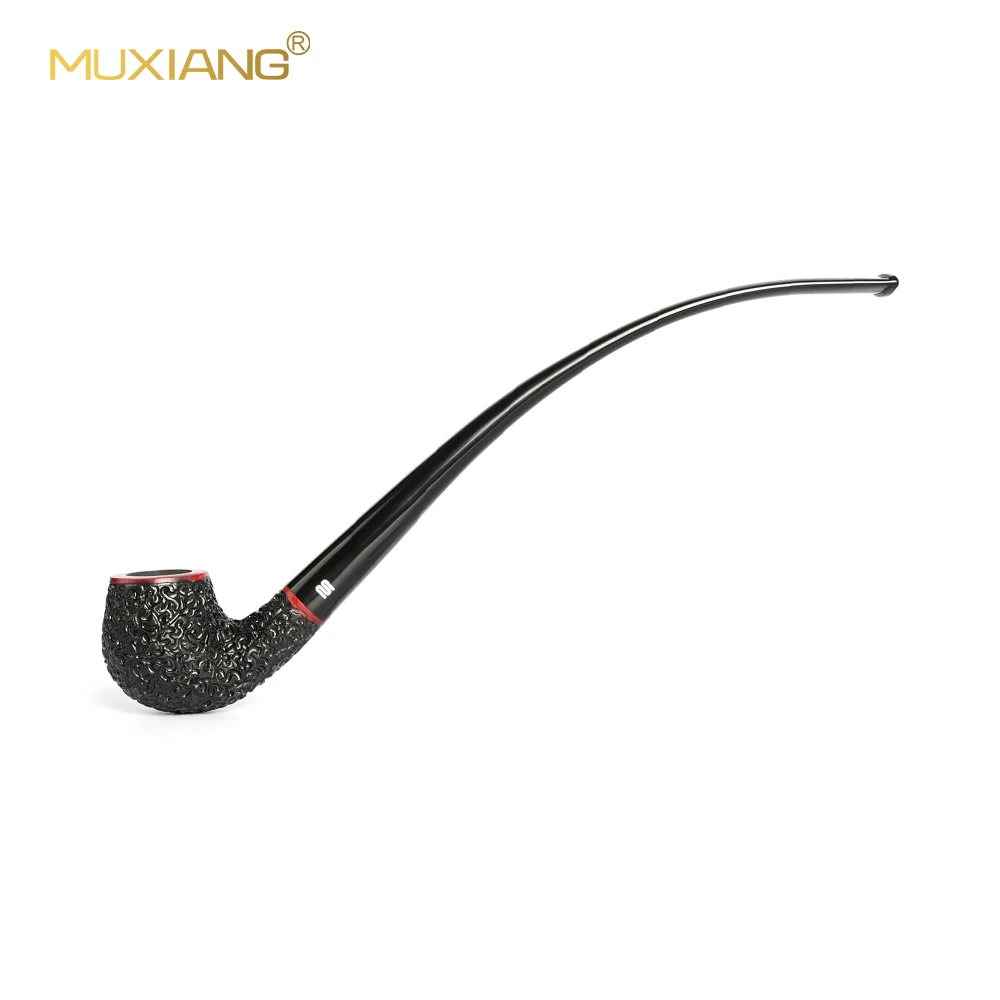 

Carved Briar Tobacco Pipe Handwork Heath Wood Pipe Churchwarden Pipe Lesepfeife Reading Pipe With Gift Box Cleaning Accessories