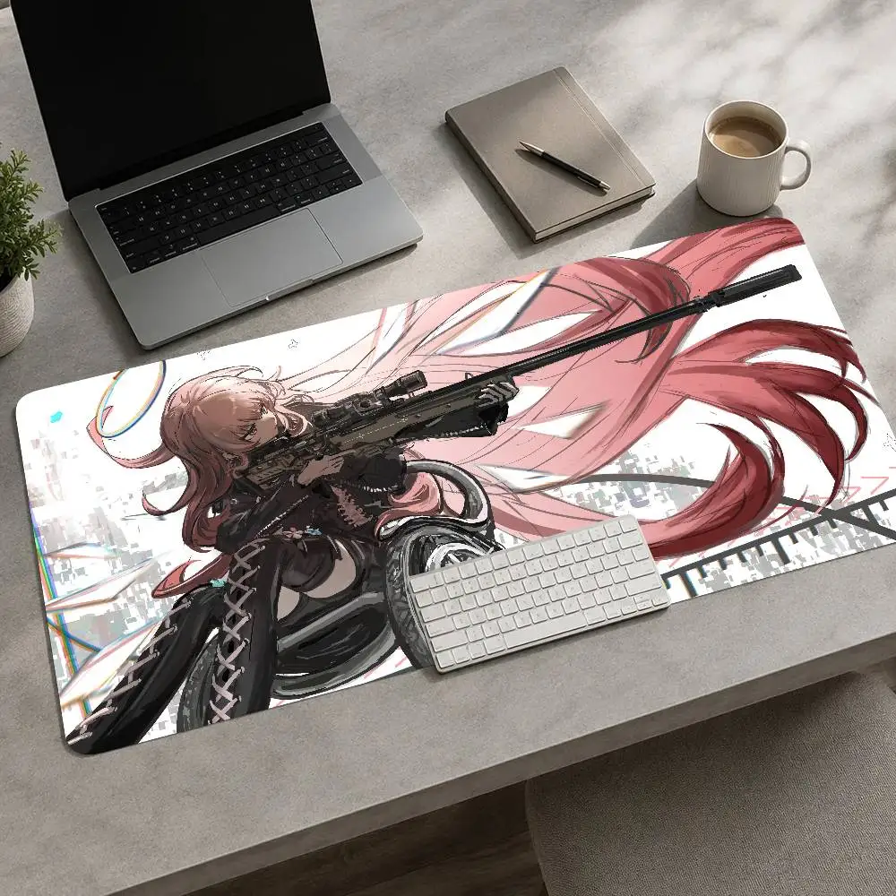 Lemuen Anime Game Arknights Mousepad Non-slip Suitable For Office Computers Laptops E-sports Game Desk Mats XXL Keyboard