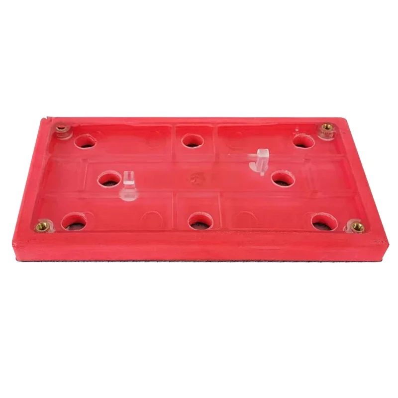 

Pad 93*175mm Rectangular Pneumatic Sandpaper Machine Base Accessories Self-Adhesive Back Pile Sander Dry Grinding