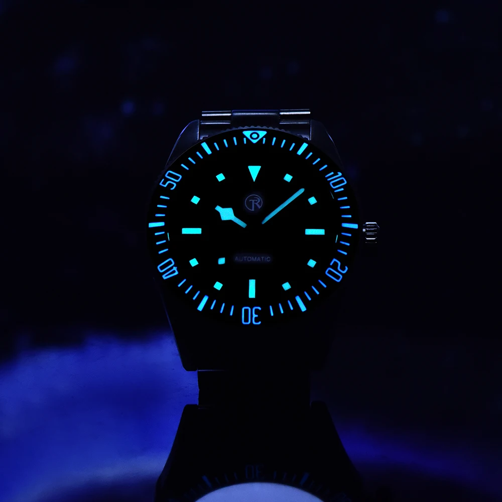 RollsTimi Herenhorloge Mechanische Horloges Voor Man NH35 Automatische Horloges Luxe AR Saffier Spiegel Klokken Complete Kalender