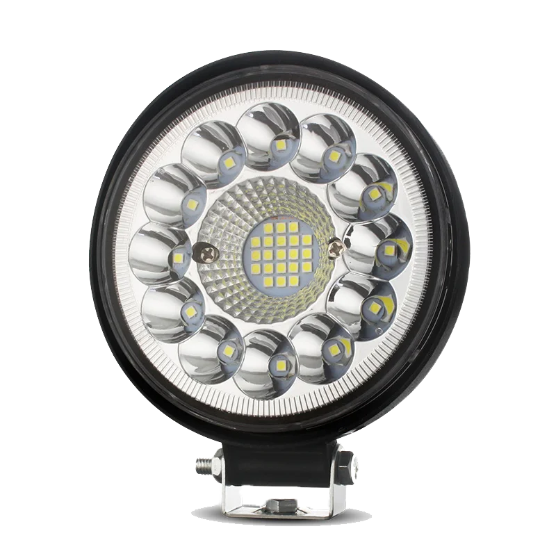 Luz de Trabajo LED de 33 LED, 4'' 6500k, Faros Delanteros de Haz Concentrado y Difuso para Jeep, Camioneta, Auto, Tractor, SUV, ATV, Barra LED 4x4, Accesorios para Camiones Todoterreno