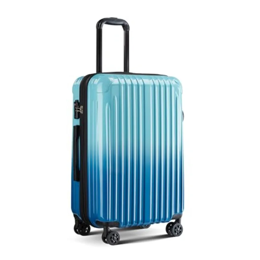 

Carry on Luggage 22x14x9 Airline Approved, Expandable 20 Inch Hardside Suitcase with Wheels TSA Lock, PC+ABS Lightweight Carry