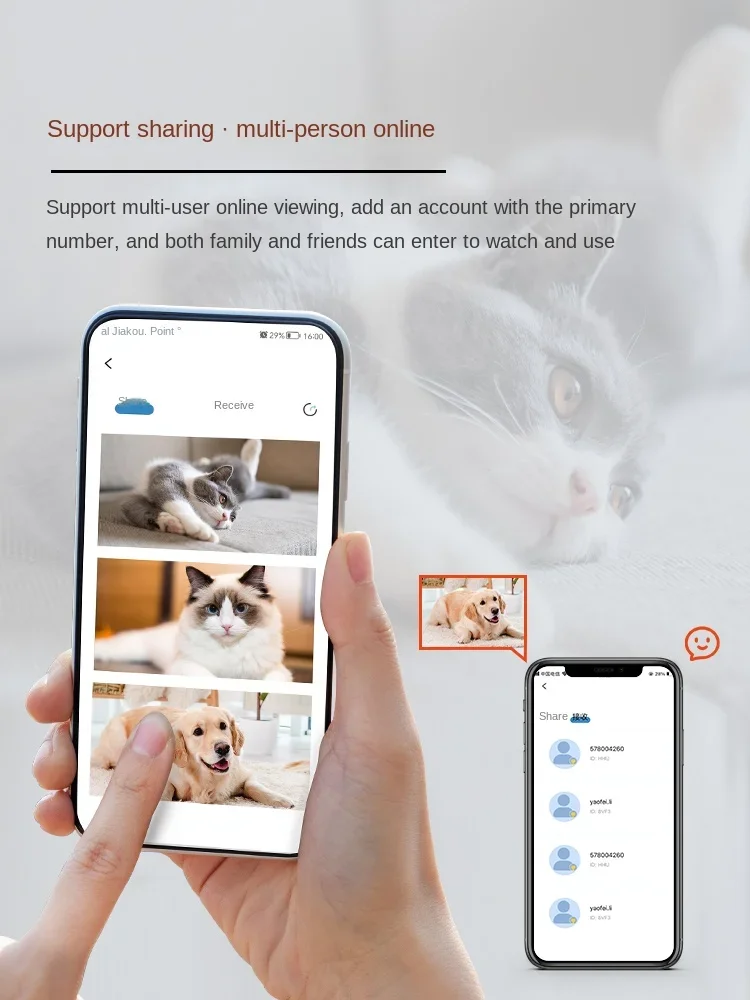 Robot inteligente Pet Companion para gatos y perros, cámara de monitoreo móvil, alimentación de voz bidireccional, toda la casa, nuevo