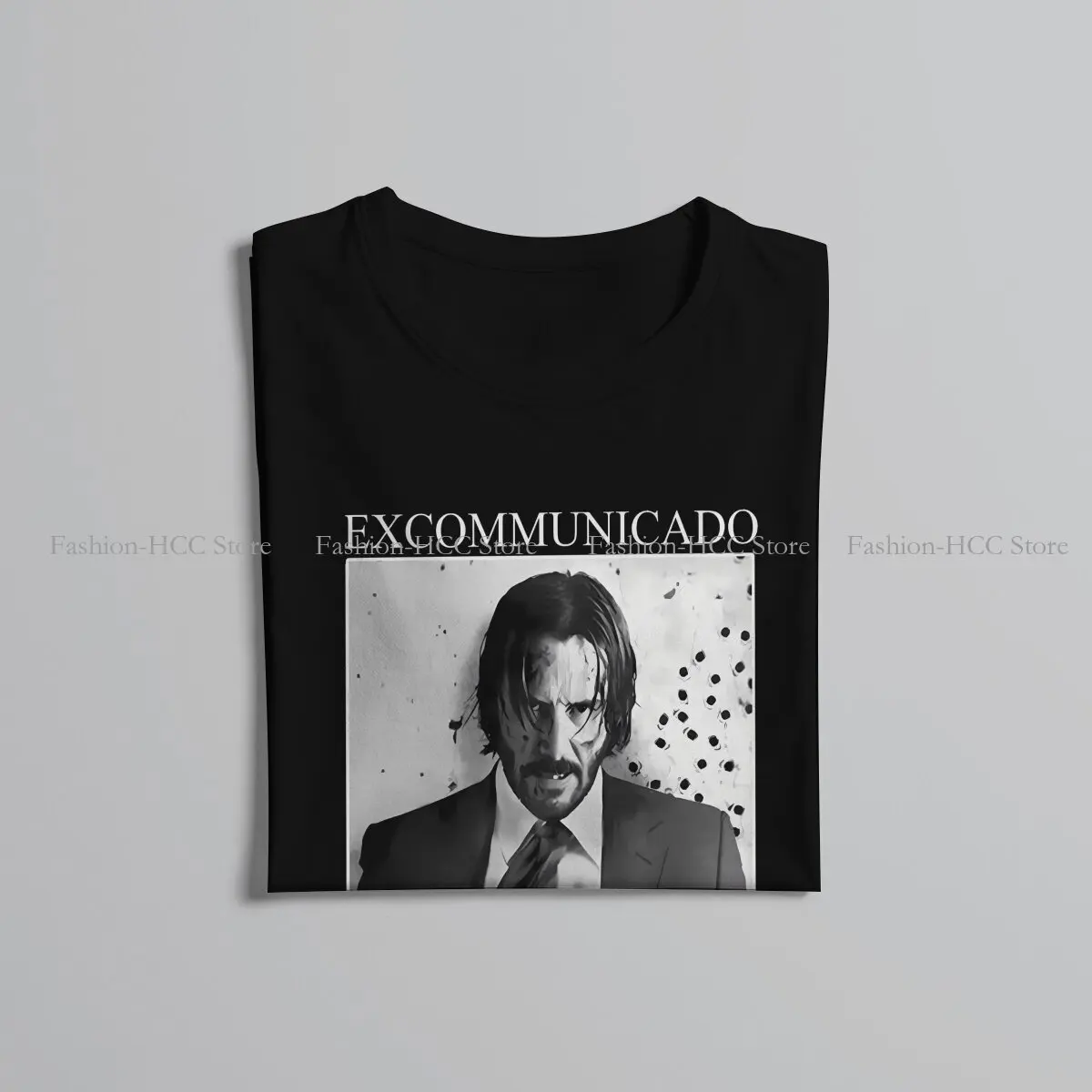 Baba Yaga Excommunicado Open Contract 14 E Newest Polyester TShirts John Wick Men Graphic Tops T Shirt Round Neck