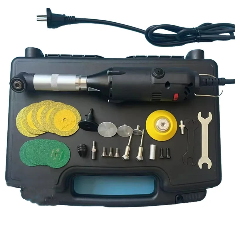 

A74E-350W 90 Degree Jewelry Wood Electric Engraving Motor Grinder Mold Polishing Hanging Tile Cleaning Tools EU