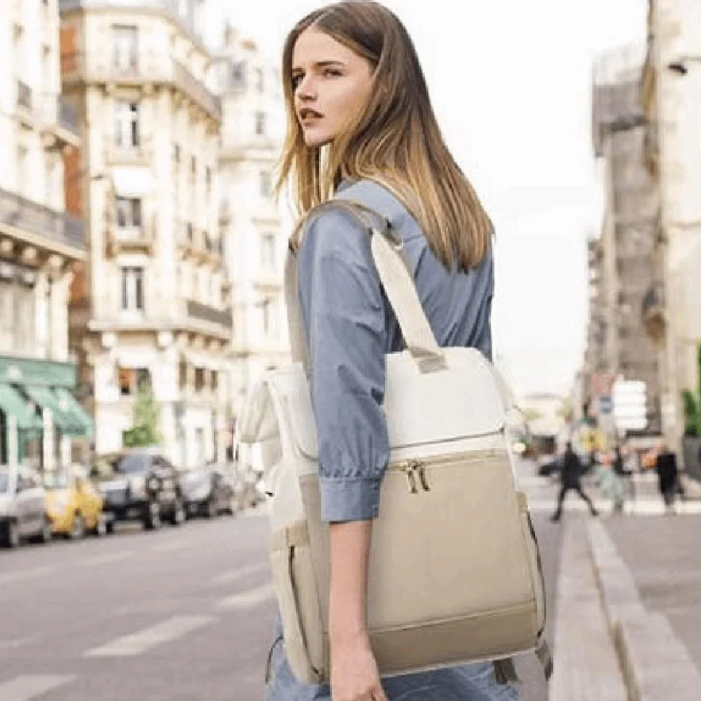 

Large Capacity Travel Laptop Backpack Multifunctional Multi Pocket Mommy Shoulder Bag Portable Breathable