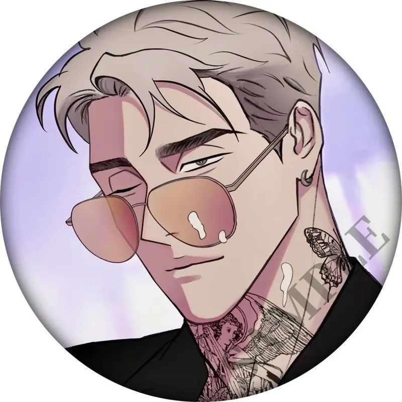 Korean BL Manhwa Wetsand Cosplay Badge Anime Brooch Pin Accessories For Clothes Backpack Decoration gift