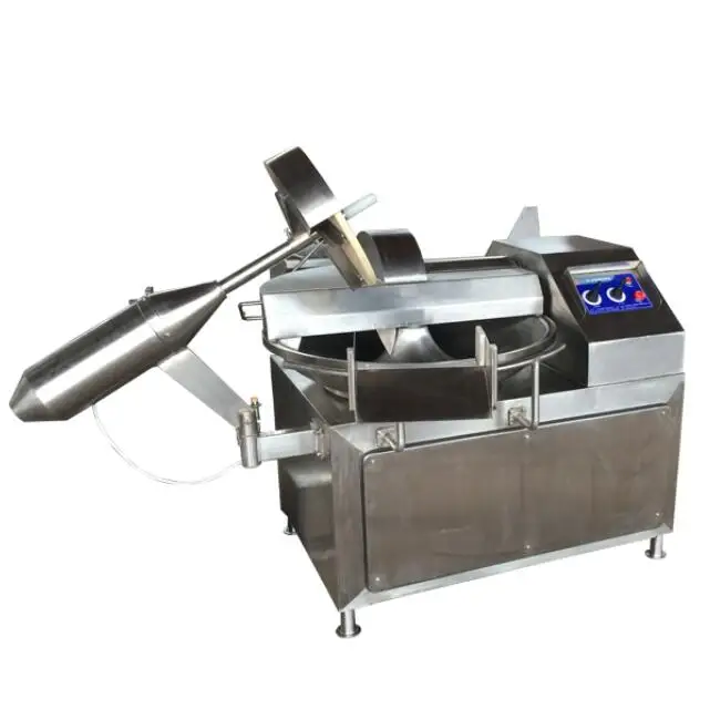 ZB-80 Meat Bowl Cutter Stainless Steel Meat Cutting Machine