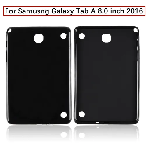 Funda para tableta Samusng Galaxy Tab A de 8,0 pulgadas 2016 T350 para SM-T350 T355 P350 P355, funda de silicona suave anticaída a prueba de golpes