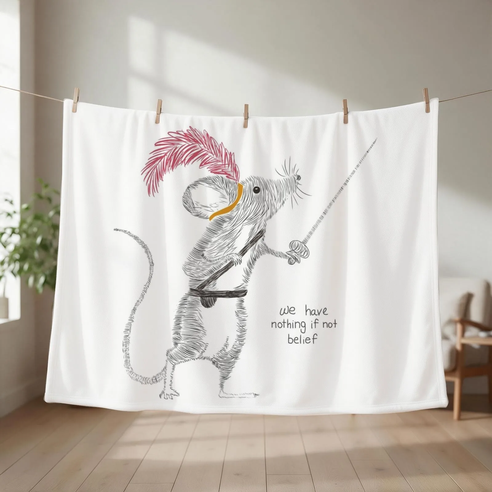 We Have Nothing If Not Belief Throw Blanket Thin Shaggy Moving Tourist Blankets
