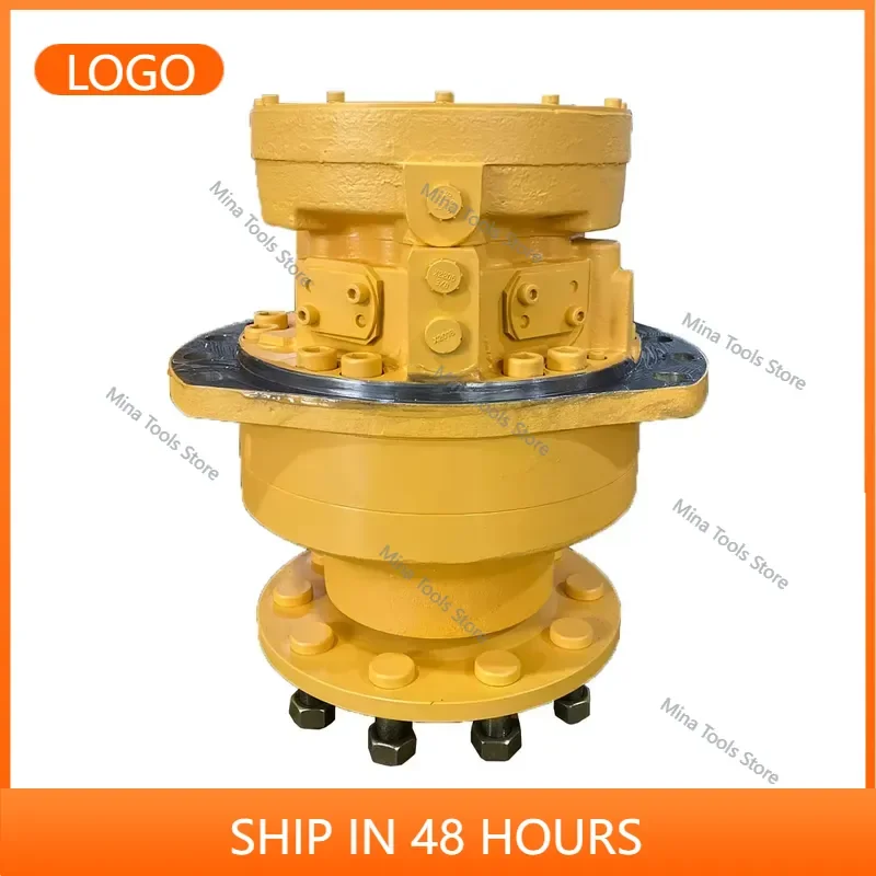 MSE11 Double Speed Radial Piston Wheel Motor Low Speed High Torque with Brake Hydraulic Motors