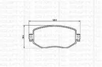 

7010071 тормоз BALATASI на MEGANE IV (H4M) для