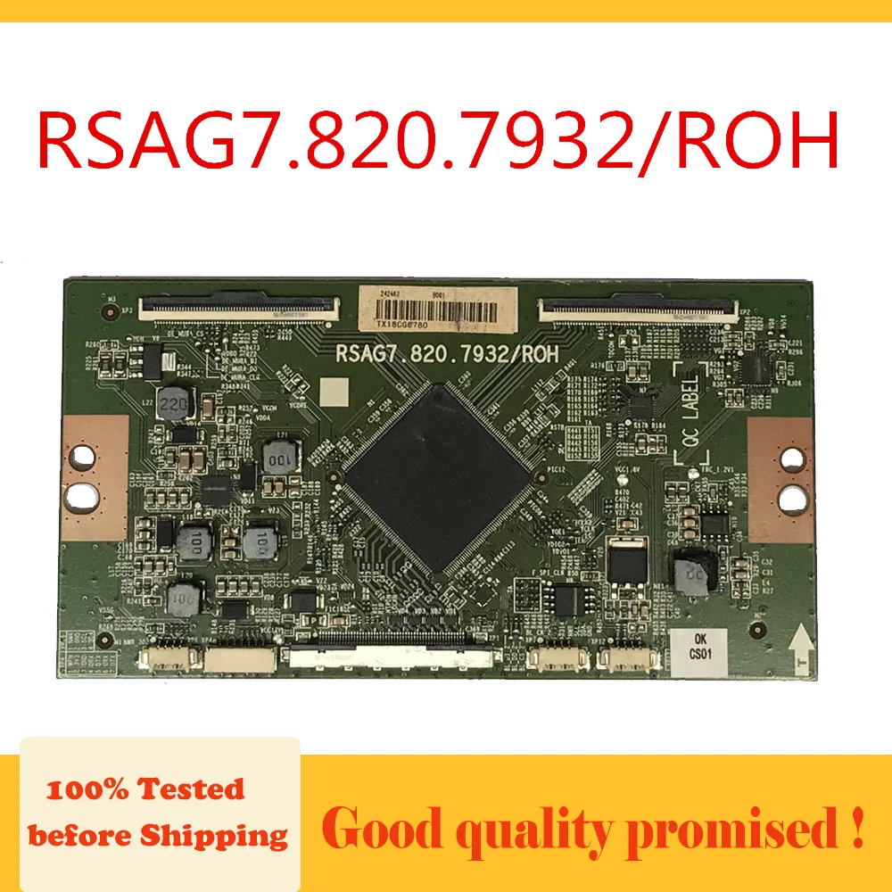 

RSAG7.820.7932 ROH TCON BOARD for TV Equipment Original Logic Board T-CON T Con Board Display Card for TV RSAG7.820.7932/ROH