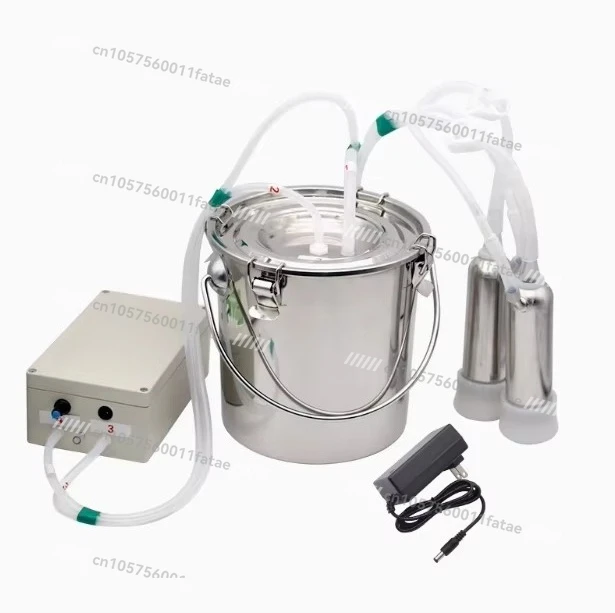 

Электрический доильный аппарат для овец/коров 5 л, 220 В, пульсирующий, из нержавеющей стали, с вакуумным насосом