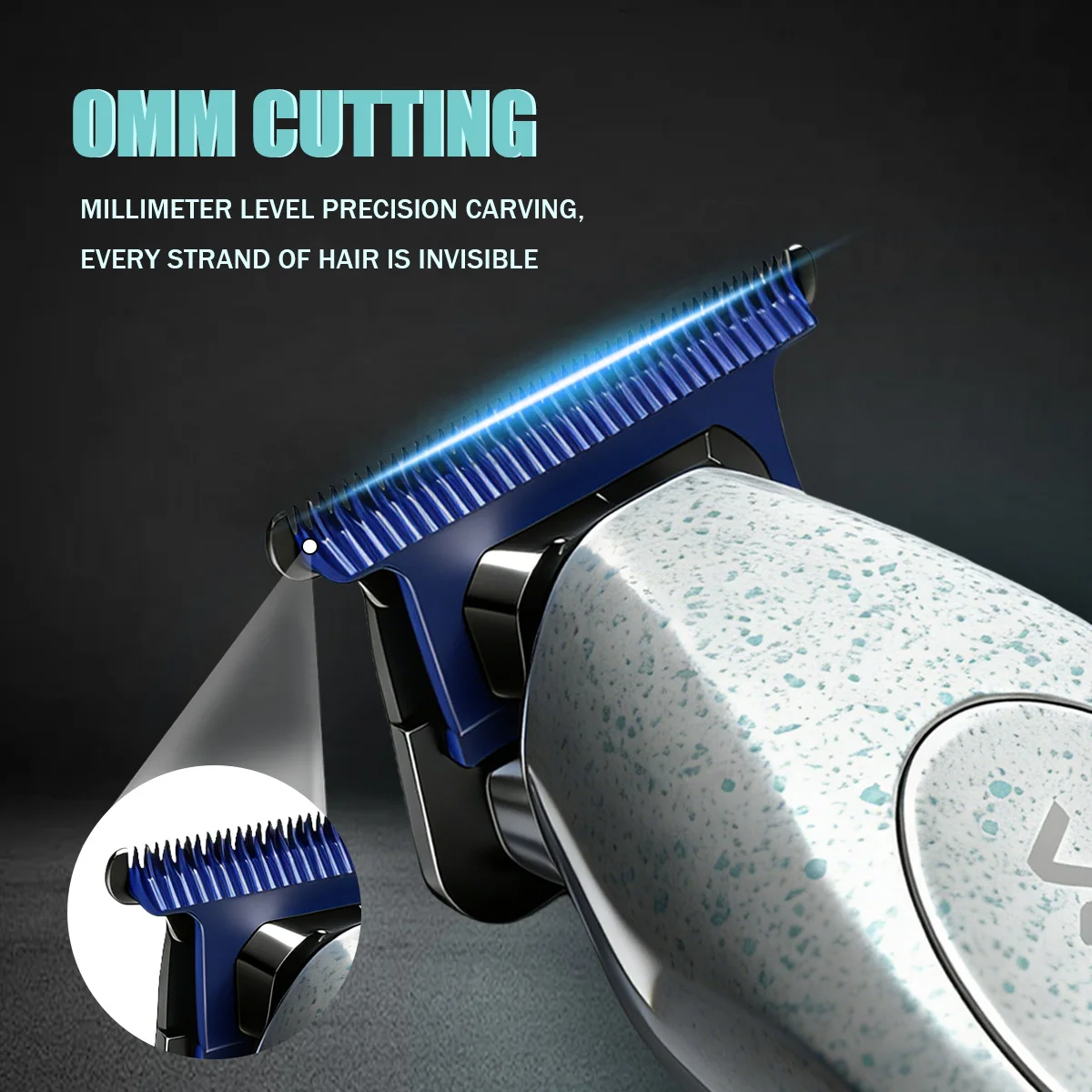 VGR Hair Trimmers Professional Haircut Machine 9000 RPM Hair Clippers Electric Trimmers Rechargeable Hair Trimmer for Men V-887 view 5