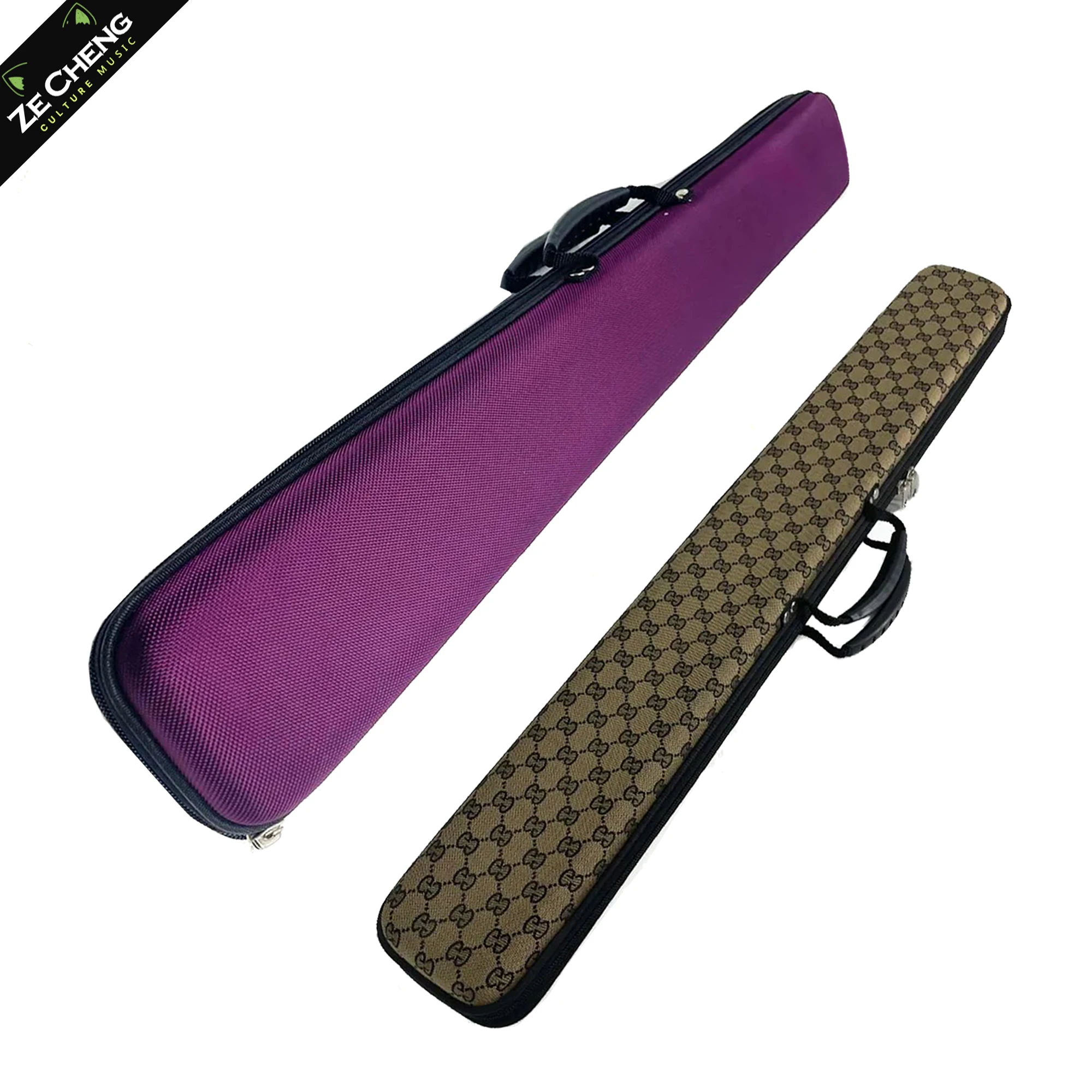 

High-Quality Oxford Cloth Material Bass Bow Box, Suitable for Two 4/4 Bows