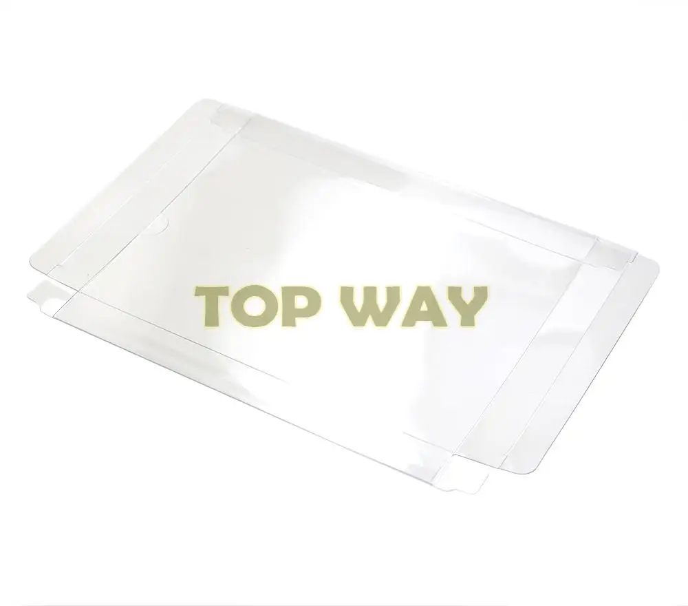 2 шт., прозрачная коробка для консолей PS4, PS5, PS3, коробка для хранения дисплея, цветная защита для домашних животных