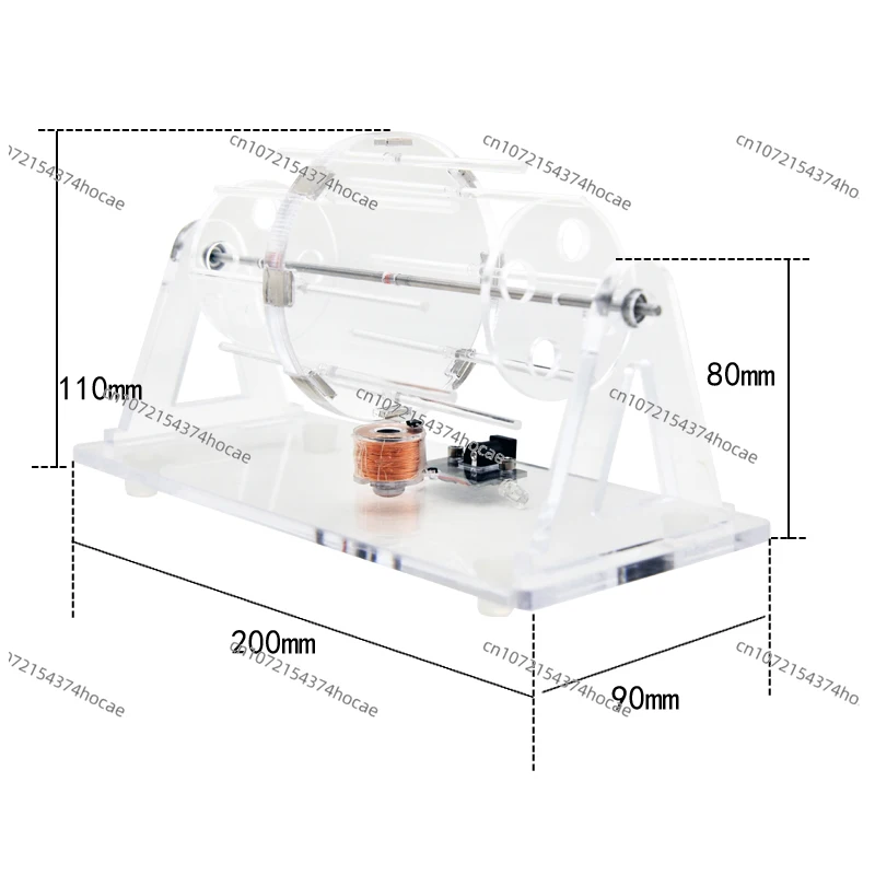 اختراع مبتكر تكنولوجيا الحث الكهرومغناطيسي تصنيع قاعة المحرك نموذج العلوم والتعليم #3