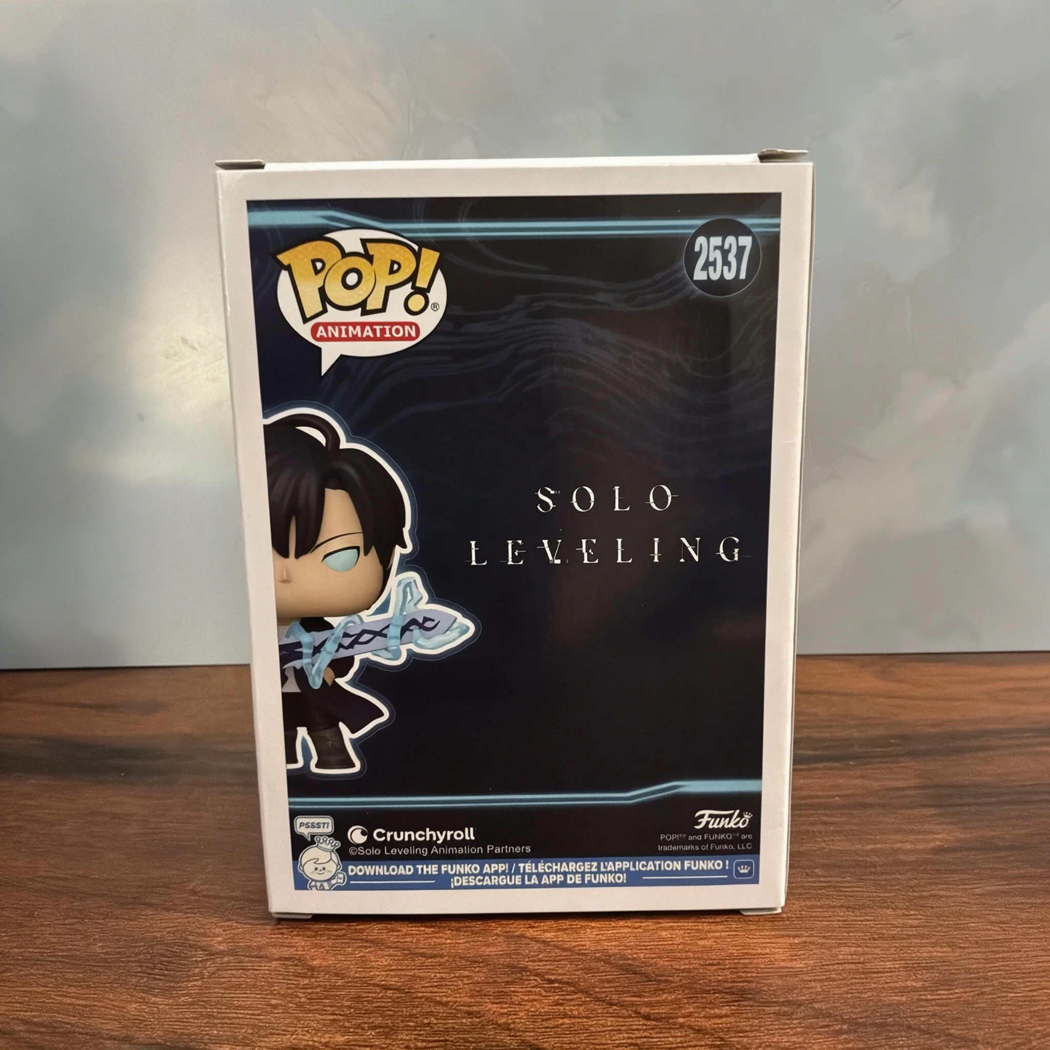 Funko Pop Solo Leveling Sung Jinwoo Glow Vinyl Figure 2537 Officially Licensed Limited Edition Collectible Decor For Fans Gift