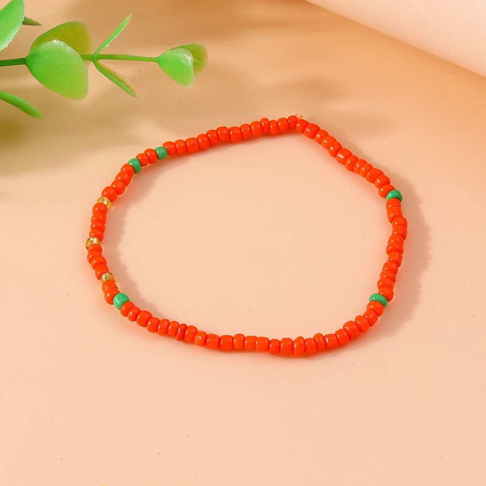 Aihua Handgefertigtes Buntes Perlenblumen-Charm-Armband für Frauen und Kinder, Böhmisches Freundschaftsarmband, Strandparty-Geschenke – Detail 20