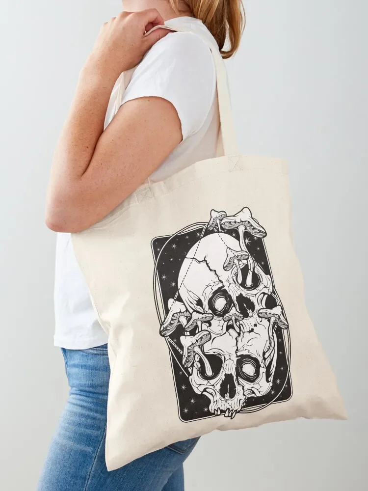 

Overgrown - mushrooms gone wild Tote Bag tote bag custom Canvas shoulder bag cute pouch Canvas for women