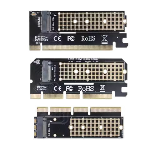 M.2 NVMe M-Key To PCIe 3.0 SSD Adapter Card PCIe X4 X8 X16 for Desktop PC PCI-E Graphics Card Sot