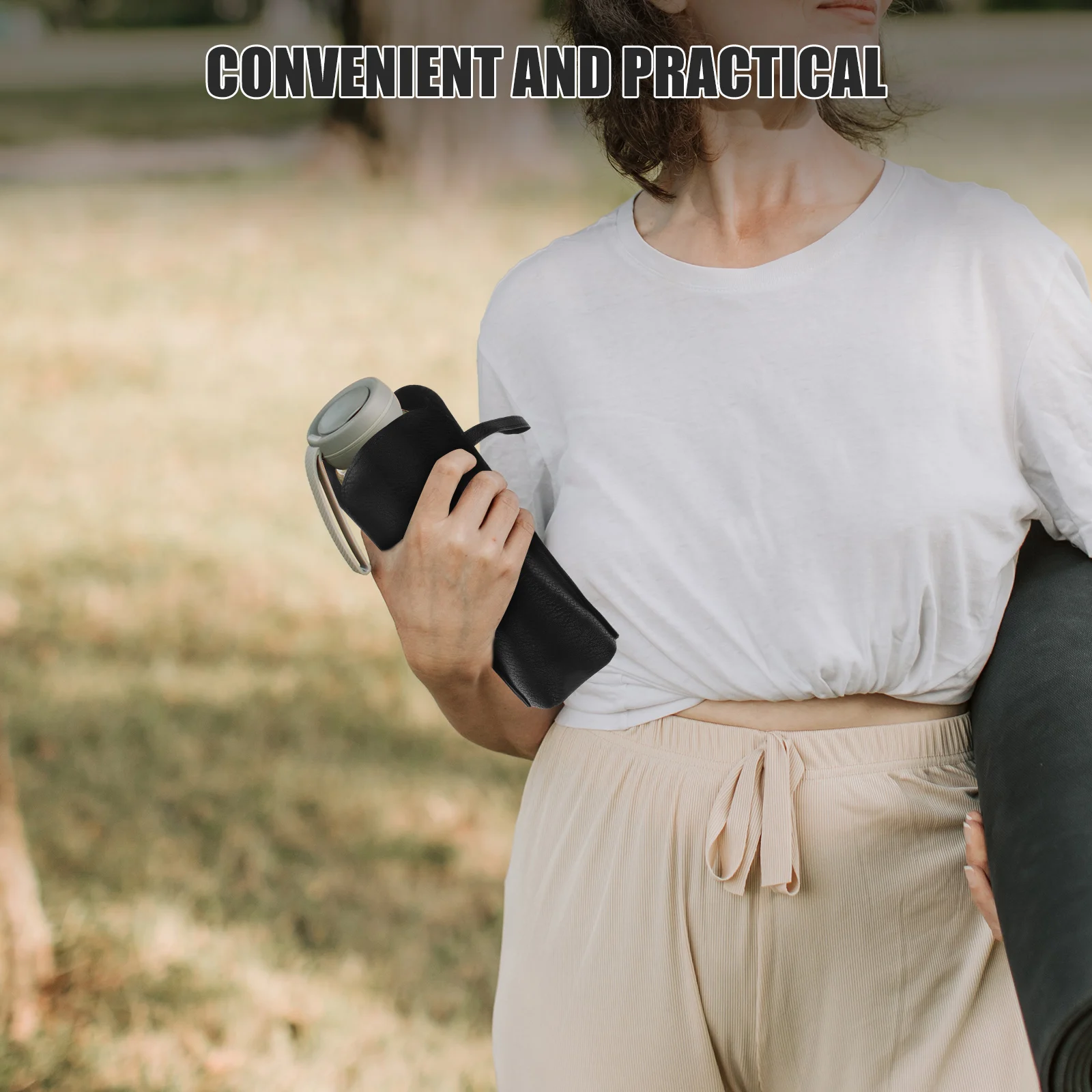 Copo do plutônio 80mm isolado garrafa de água capa portátil manga protetora para copo de vidro café garrafa de chá manga