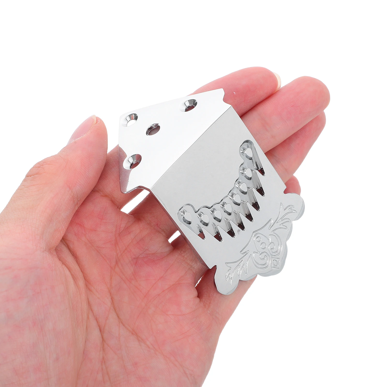 

1 Set Metal Mandolin Tailpiece 8 String Bridge For Instrument Parts Guitar Compatible Durable Smooth Finish