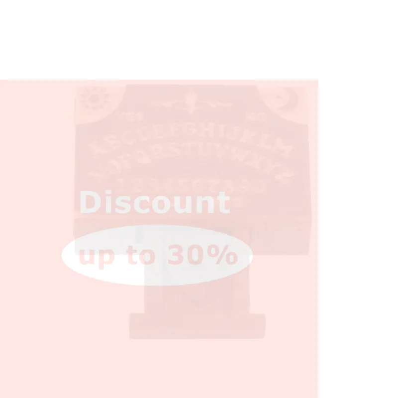 [Retro Mini Wooden Ouija Board With Drawer Miniature Spirit Board Micro Landscape Scene Ornament Home Desktop Decoration]
