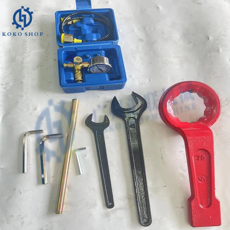 

Stone Breaker Spare Parts SB81 SB121 SB130 SB151 Tool box charging kit SB40 SB43 SB45 SB50 SB60 SB70 Fit Excavator hammer