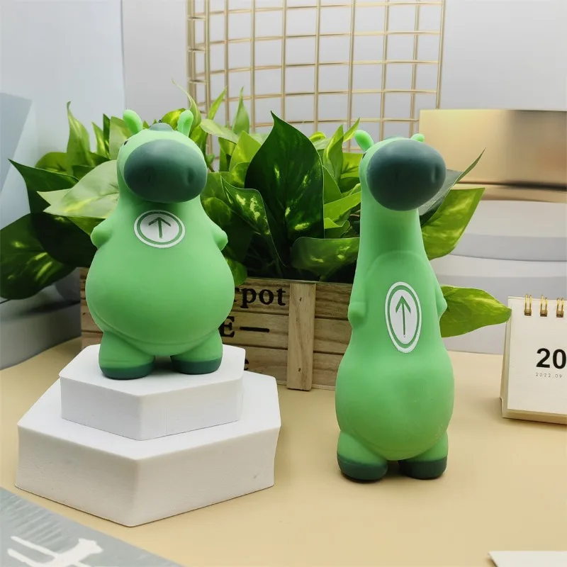 

1/2 шт. зеленая лошадь декомпрессия креативные животные щепотка музыкальное вентиляционное отверстие новые странные игрушки зеленая лошадь игрушки праздничный подарок