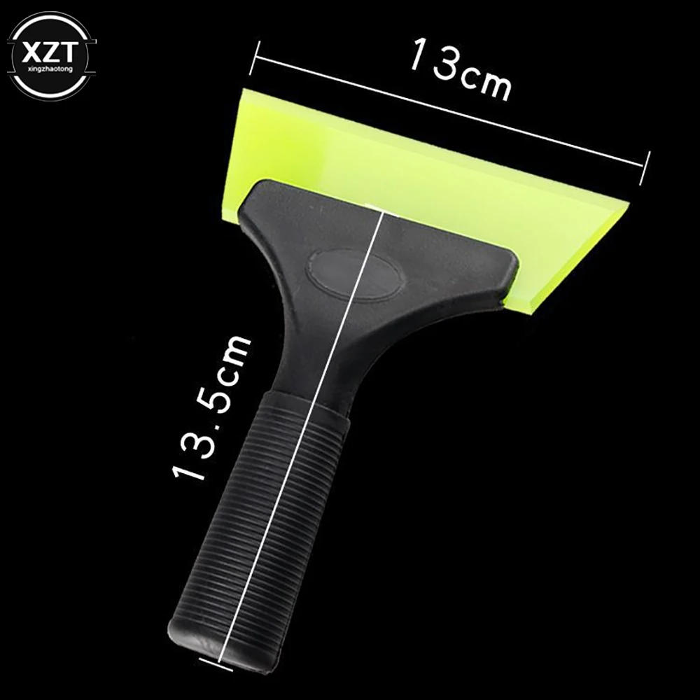 Rubber Blade Handled Squeegee Car Wash Tinting Window Cleaning Scraper Glass Wrap Film Vinyl Bubble Remove Tool