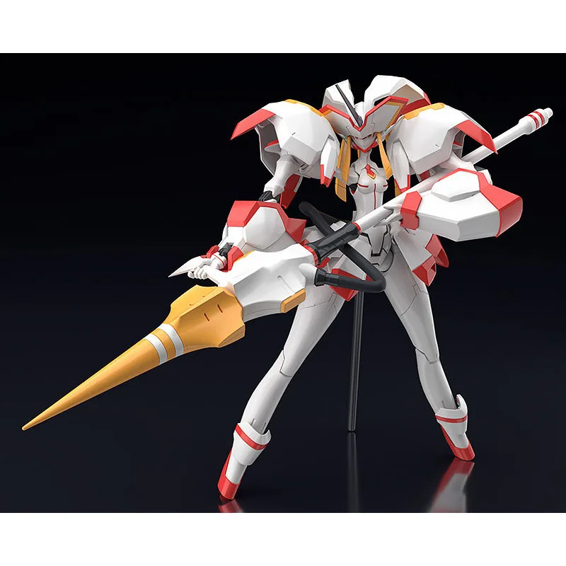 In Stock 100% Original GOOD SMILEGSC MODEROID DARLING In The FRANXX He Wang Lan Strelitzia Reginae Aiton Assembling Action Toys