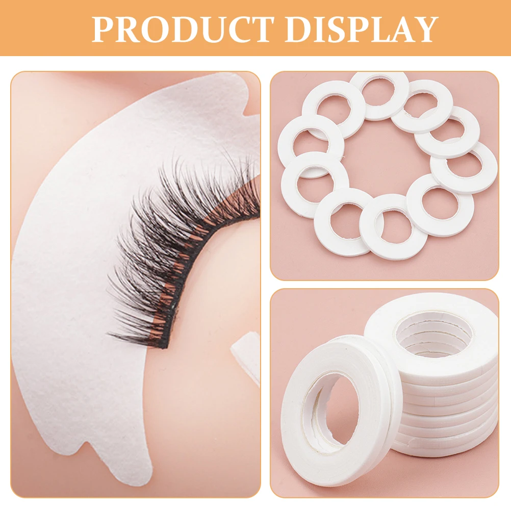 

30 Rolls Eyelash Isolation Tape Extensions White Non Woven Lash Tapes Salon Makeup Safe SkinFriendly Professional Use