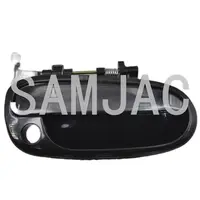 Manija de puerta Exterior para Hyundai Matrix, parte delantera, trasera, izquierda y derecha, color negro, 2001-2010
