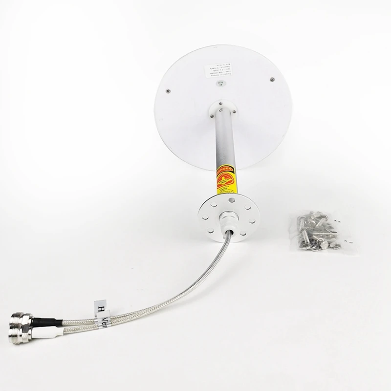 FULL-5G Mimo هوائي تغذية 698-4000Mhz 2G 3G 4G 5G LTE في الهواء الطلق هوائي تغذية 2X30dbi هوائي خارجي 2 X N أنثى موصل