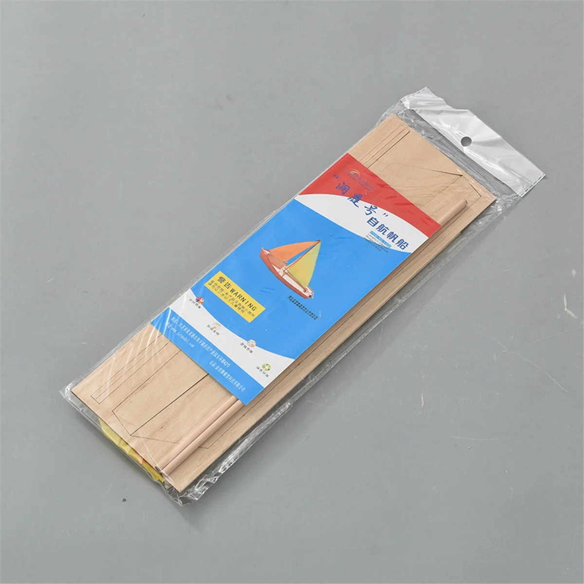 New Self-Propelled Sailboat Wooden Boat Model Assembly Kit DIY Assembly Toys Children'S Handmade Toys