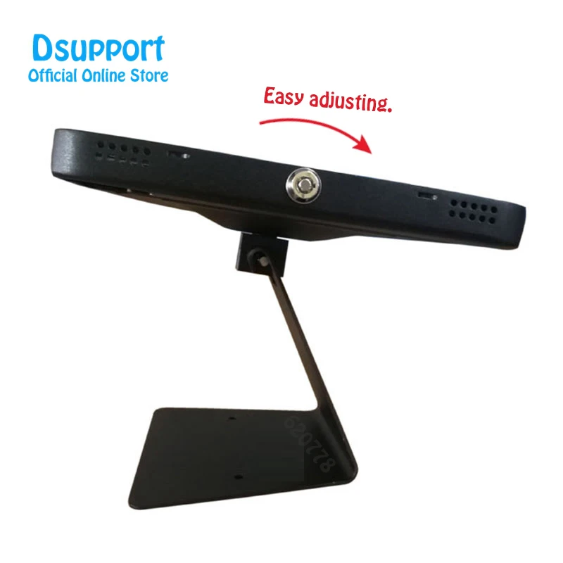 Fit for iPad 2/3/4/5/air/pro desk stand metal case for ipad stand bracket tablet pc lock holder support full motion angle