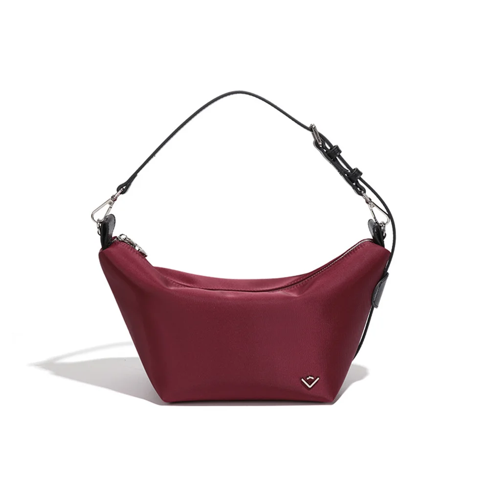 حقيبة صغيرة جديدة من النايلون خفيفة الوزن مقاومة للماء ومقاومة للاهتراء على شكل هلال، حقيبة زلابية عبر الجسم، حقيبة بوق للسفر للتنقل #6