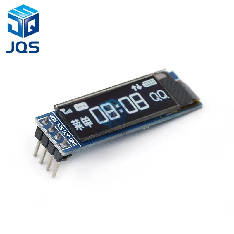 0.91 بوصة OLED وحدة 0.91 "أبيض/أزرق OLED 128X32 OLED شاشة LCD LED وحدة 0.91" IIC التواصل