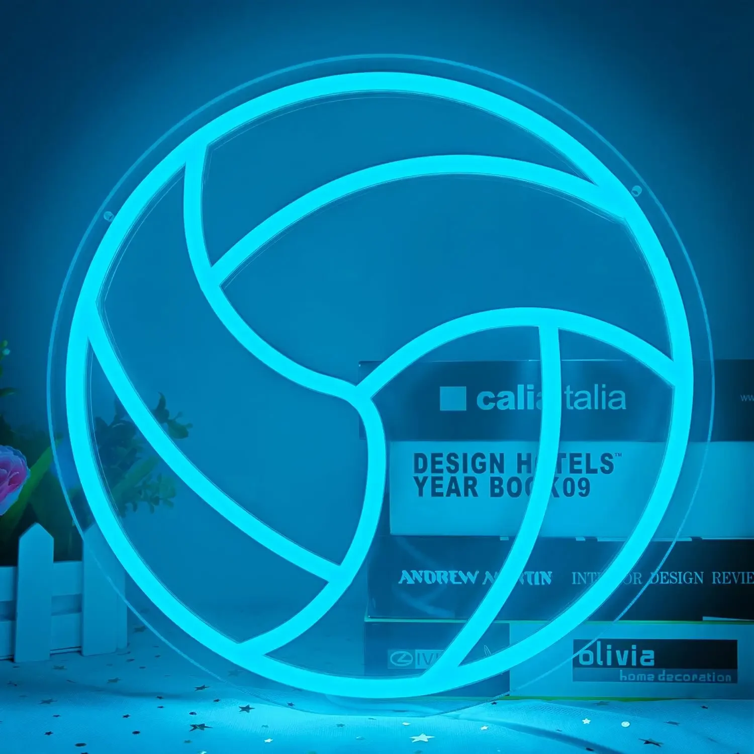 

Volleyball Neon Sign Dimmable Sport Neon Light Sign for Bedroom LED Night Light for Birthday Party Home Decor Club Holiday Gifts