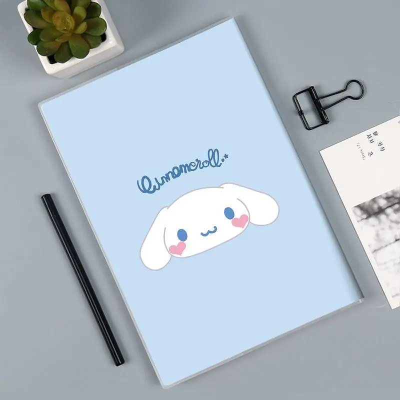 

Sanrio Cinnamoroll Notebook Study Notepad Journal Girl Heart Stuff Kawaii Study Stationery Wholesale Cute Cartoon Fashion Prize