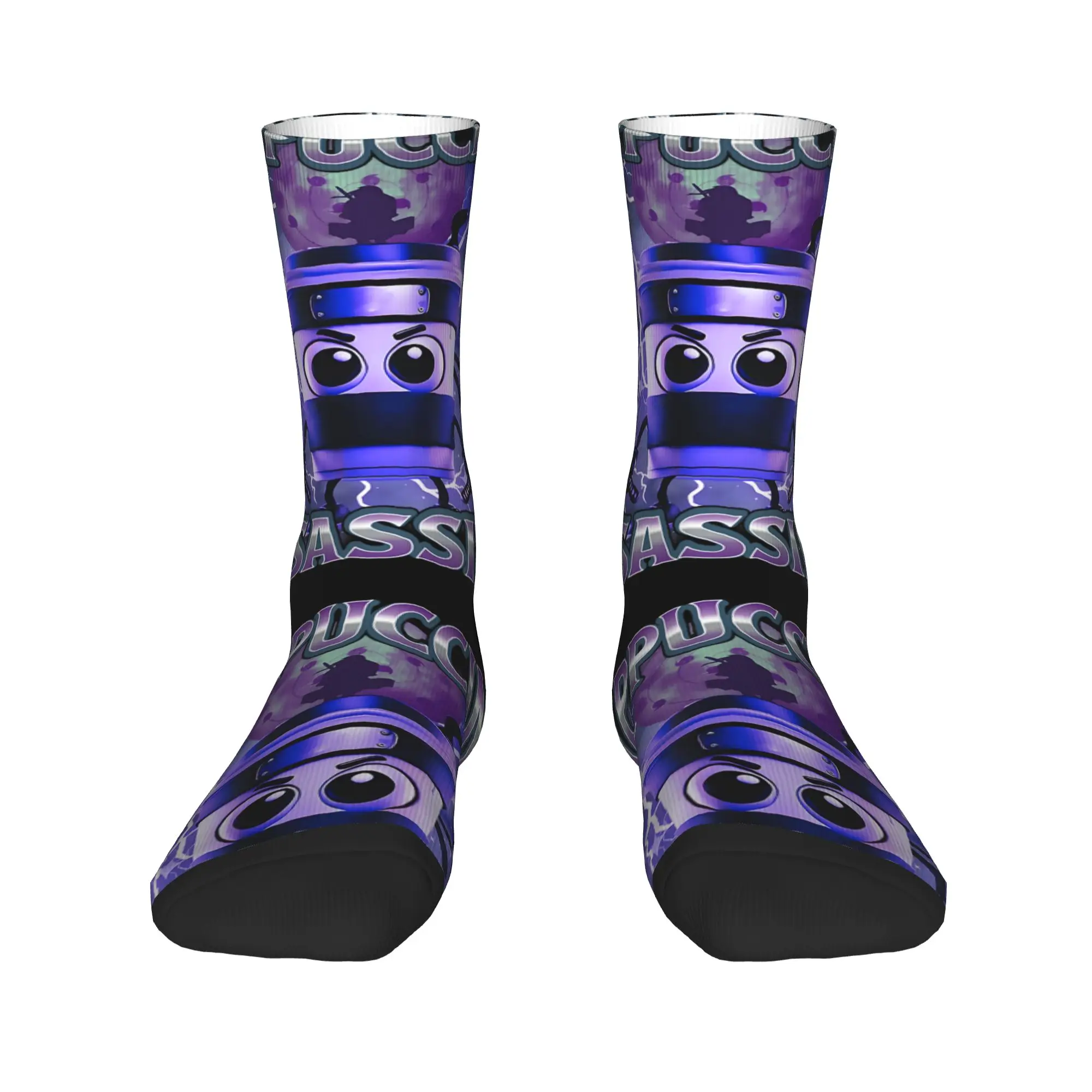 

Fashion Cappuccino Assassino Italian Brainrot Tung Tung Tung Sahur Socks Men Women Warm 3D Printed Basketball Sports Socks