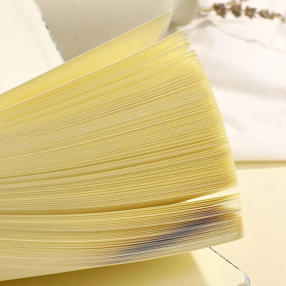 

Vintage Embroidered Notebook Matte Finish Fabric Cover Printed Notepad Cotton Cloth Binding Stylish Student Diary Stationery