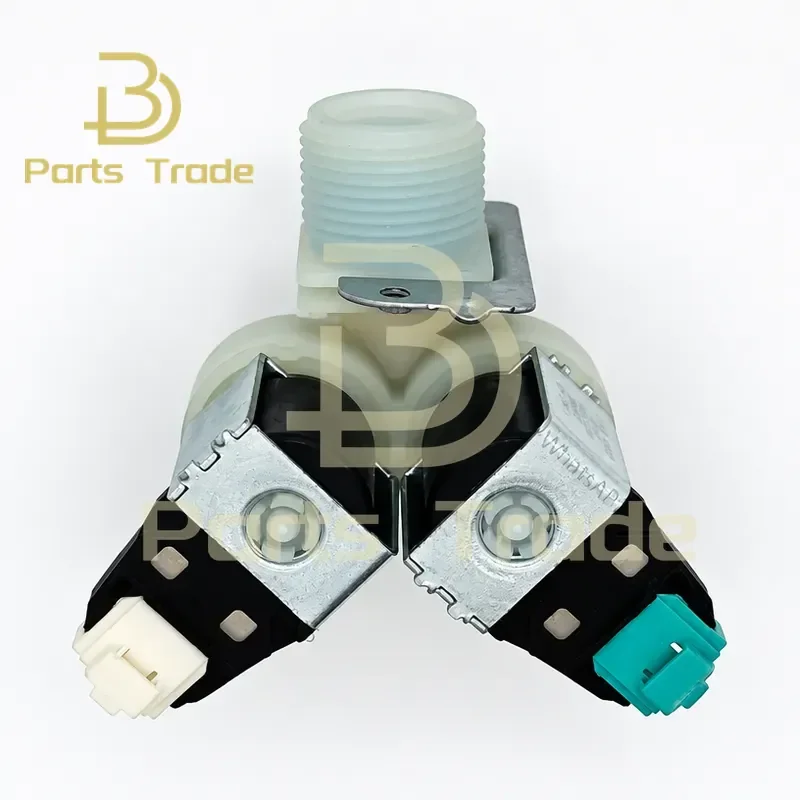 For 220V 240V Washing Machine Dual Solenoid Valve General Purpose Replacement Parts