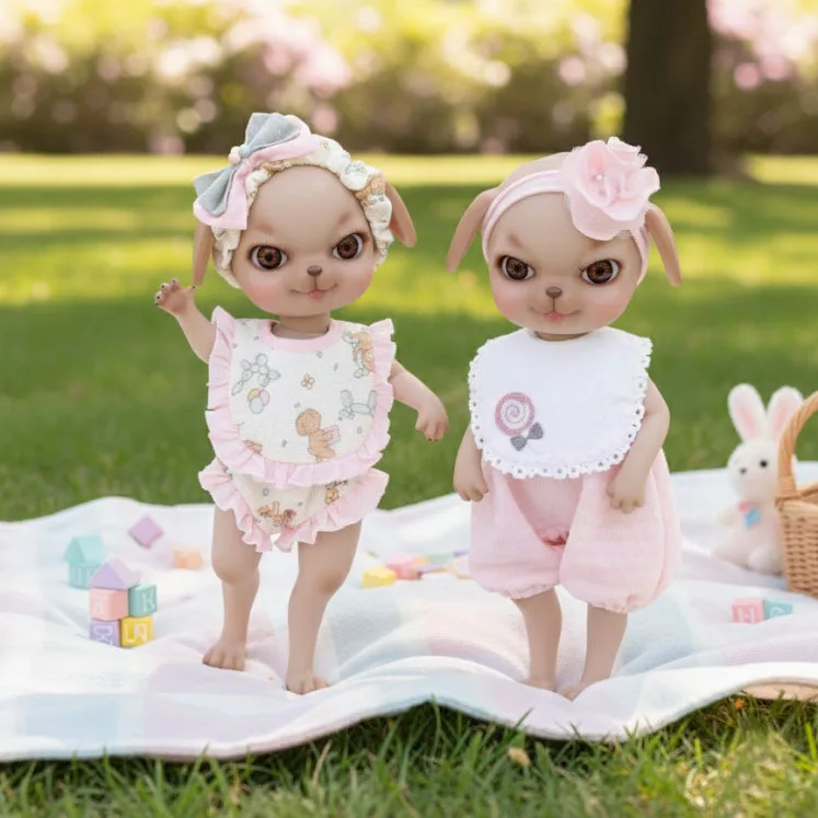 16 Inch 40cm Full Vinyl Puppy Baby Doll Realistic Doll Figure Play House Toy Gift & Ornament